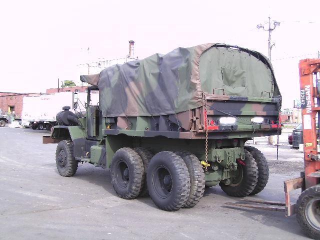 Dump Truck Camo Vinyl Bed Cover for M817 M929 M929A1 M929A2 M930 M930A1